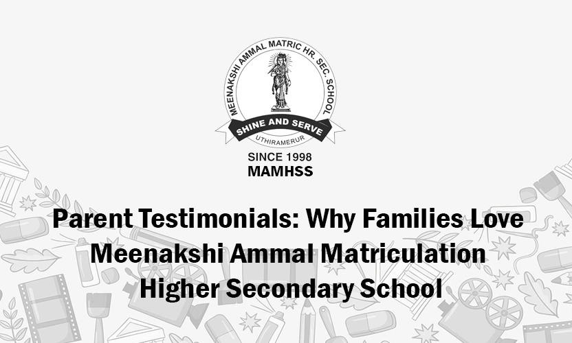 Happy parents and students at MAMHSS