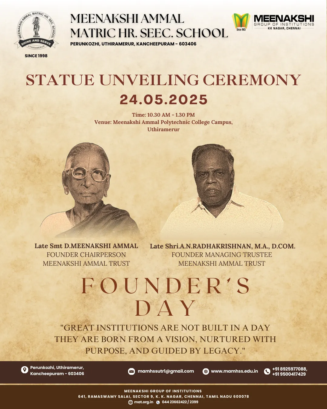 Founder's Day event image